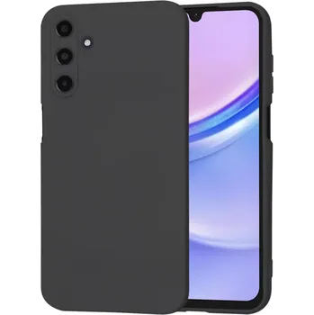 Pouzdro na mobilní telefon Kryt Samsung Galaxy A15 4G/5G Techsuit SoftFlex - black