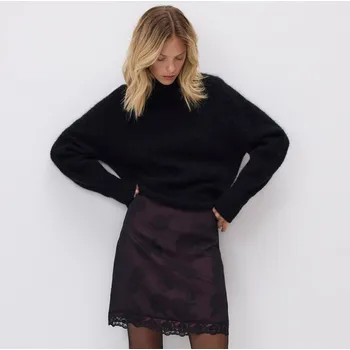 Dámská sukně Reserved - Květinová mini sukně - černý - 108JP-99X - 108JP-99X-L