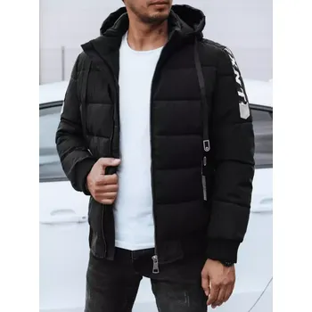 Pánská casual bunda Pánská bunda DSTREET tx4637 ČERNÁ XL
