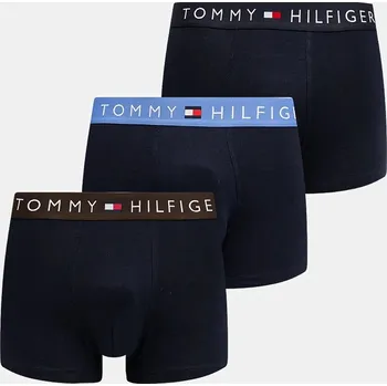 Boxerky Boxerky Tommy Hilfiger 3-pack pánské, tmavomodrá barva UM0UM03181 59A, vel. S