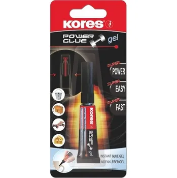 Průmyslové lepidlo Vteřinové lepidlo Power Glue, gel, 3 g