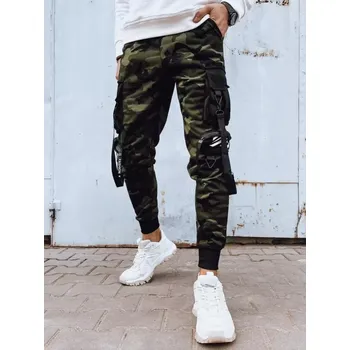 Pánské kalhoty Pánské kalhoty DSTREET UX4201 ZELENÁ XL