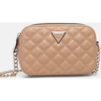 Kabelka Kabelka Guess GIULLY hnědá barva, HWQG87 48140 HWQG87.48140 82X, vel. ONE SIZE