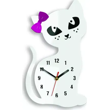 Hodiny Nástěnné hodiny Caty 33 cm bílé