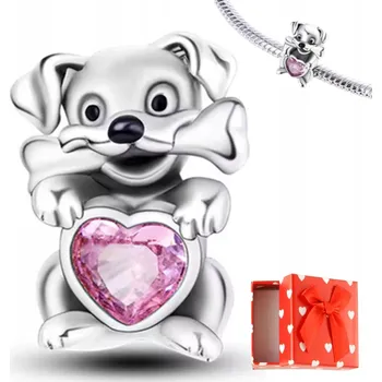 Přívěsek Přívěsek stříbrný CHARMS PES pejsek mazlíček stříbro s925 + krabička dárek