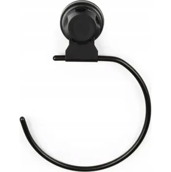 Věšák Volně stojící háček Compactor černý