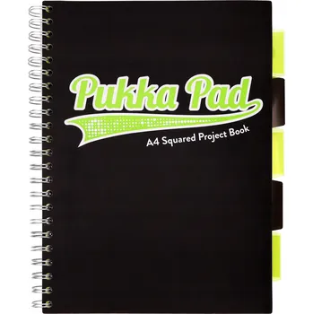 Sešit Sešit A4 s mřížkou Pukka Pad, 100 listů