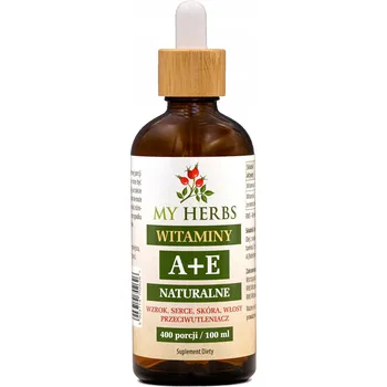 Kapky Bio Herbs vitamín A + E přírodní 100 ml 400 dávek