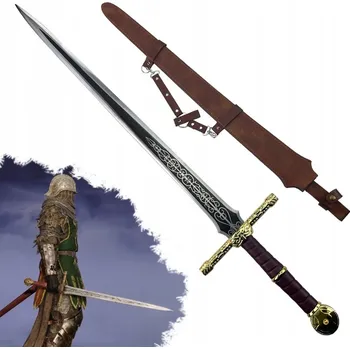 Replika zbraně Mauzoleový meč "LORDSWORN'S STRAIGHT SWORD" - Elden Ring