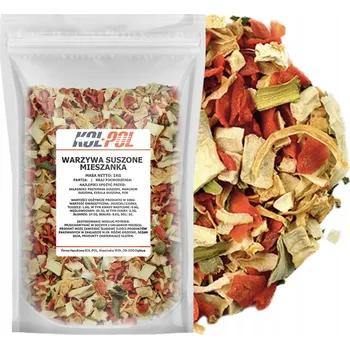 Sušená zelenina 1 kg Přírodní směs zeleniny Kol-pol 1000 g