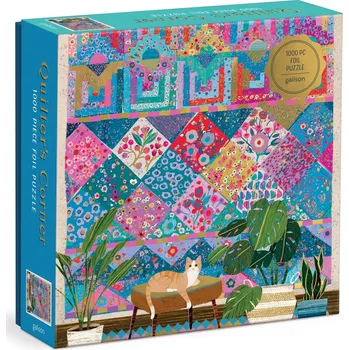 Puzzle Galison Puzzle Patchworkový Koutek 1000 Dílků