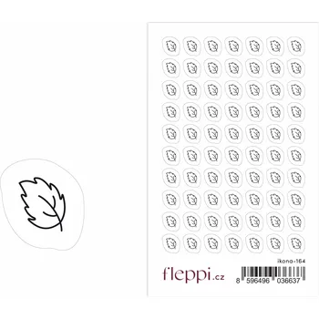 samolepka Fleppi Samolepky ikonky - List