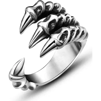 Prsten Prsten z chirurgické oceli Dračí spár - Velikost prstenu 62 (US 10)