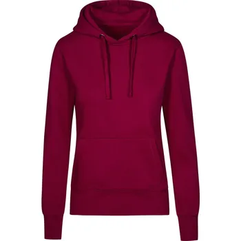 pracovní mikina Promodoro Mikina s kapucí 1781 X.O, dámská COT40178156001-berry S Berry