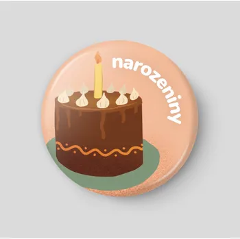 magnetka pro dítě Narozeniny - plánovací magnetka