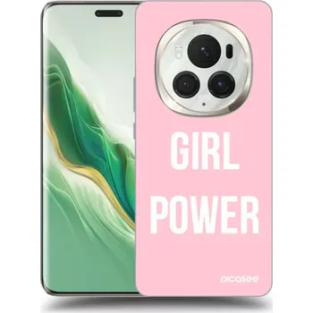 Pouzdro na mobilní telefon Picasee silikonový průhledný obal pro Honor Magic6 Pro - Dívčí síla