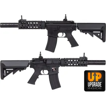 Airsoftová zbraň E&C Airsoftová zbraň M4 R.I.S CQB ADVANCED III, Kestrel ECU, 2 zásobníky