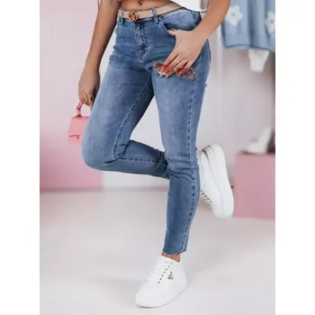 Dámské kalhoty Dámské kalhoty DSTREET UY2382 MODRÁ L