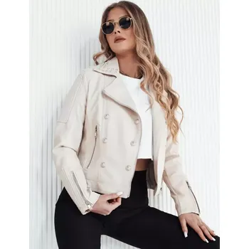 Dámská cargo bunda Dámská bunda DSTREET TY4179 BÉŽOVÁ M