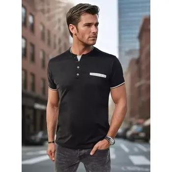 Pánské tričko Pánské triko DSTREET RX5630 ČERNÁ XXL