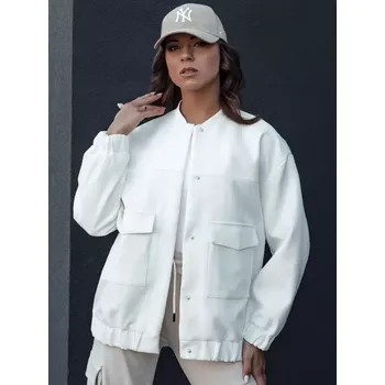 Dámská cargo bunda Dámská bunda DSTREET QUESI TY4475 BÍLÁ S