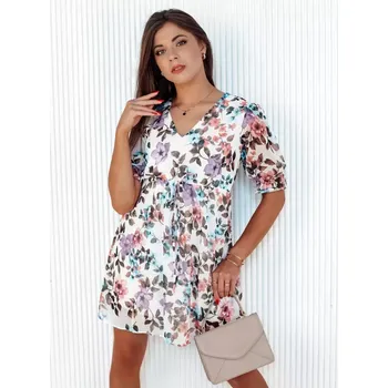 Dámské šaty Dámské šaty DSTREET RIVIERA EY2514 BÍLÁ S