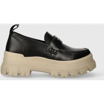 Dámské mokasíny Mokasíny Buffalo Aspha Loafer dámské, černá barva, na platformě, 1622297 1622297.BLK 99X, EUR 40