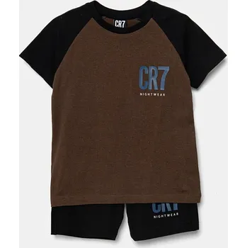 Chlapecké pyžamo Dětské bavlněné pyžamo CR7 Cristiano Ronaldo 8770.41.751 hnědá 88X, vel. 104