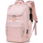 Ozuko dámský školní batoh Hiking Růžový 23L