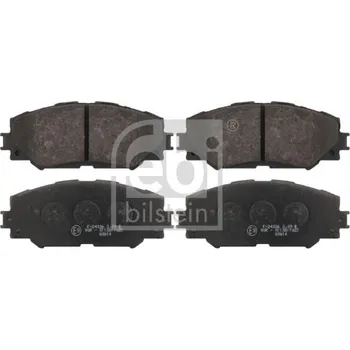 Brzdová destička Sada brzdových destiček - kotoučová brzda FEBI FE16650