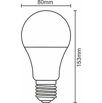 Žárovka Nedes LED žárovka 18W - A80/E27/SMD/3000K - ZLS517
