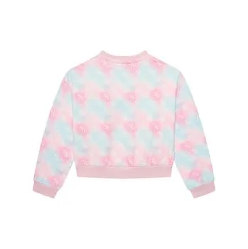 Dámská mikina Guess Mikina J5YQ03 KA6R4 Růžová Oversize 7Y