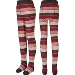 Dětské proužkované punčocháče Tomík - 152-164 / červená