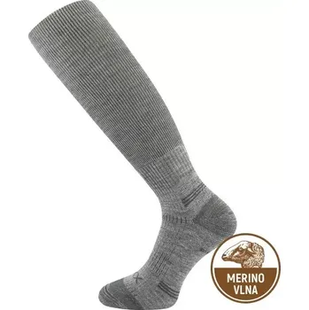 Dospělé merino podkolenky Wanak - 43-46 / světle šedá