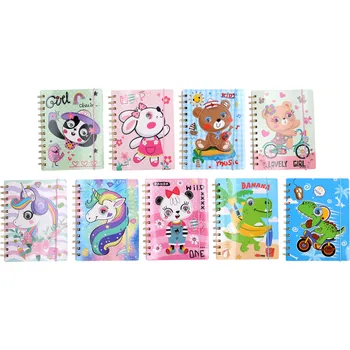 Zápisník Teddies Poznámkový notes s očima kroužkový linkovaný