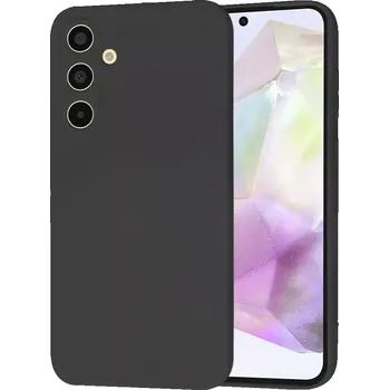 Pouzdro na mobilní telefon Kryt Samsung Galaxy A55 5G Techsuit SoftFlex - black