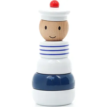 Dřevěná hračka Vilac Dřevěná stohovací věž Námořník
