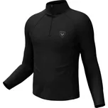Pánský rolák Rossignol CLASSIQUE 1/2 ZIP XL Černá, Šedá