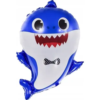 Balónek Fóliový balónek k narozeninám ŽRALOK miminko modrý