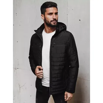 Pánská casual bunda Pánská bunda DSTREET TX5009 ČERNÁ XL/52