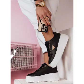 Dámské tenisky Dámské boty DSTREET ZY0654 ČERNÁ 39