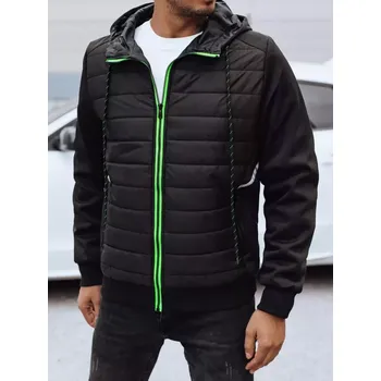 Pánská casual bunda Pánská bunda DSTREET tx4920 ČERNÁ M