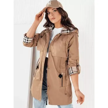 Dámský kabát Dámský kabát DSTREET TY4225 BÉŽOVÁ M