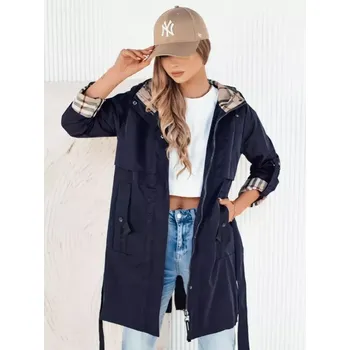 Dámský kabát Dámský kabát DSTREET TY4211 TMAVĚ MODRÁ M