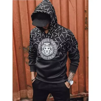 Pánská mikina Pánská mikina DSTREET BX5312 ČERNÁ XL