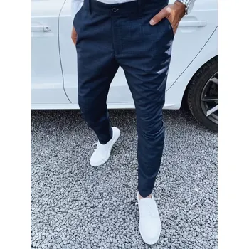 Pánské oblečení Pánské kalhoty DSTREET ux4393 NÁMOŘNÍ MODRÁ s32