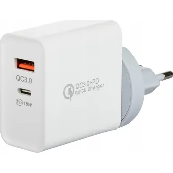 USB 3.0 QC USB-C PD MT008 Nabíječka do zásuvky Montis 6477113 MT008