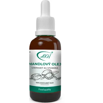 Tělový olej AKH/Karel Hadek MANDLOVÝ OLEJ lisovaný za studena 30 ml