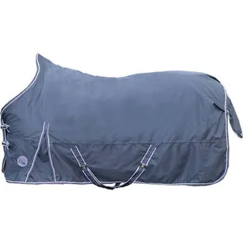 Deka pro koně Výběhová deka HKM Starter 600D High Neck 300g deep blue 145cm