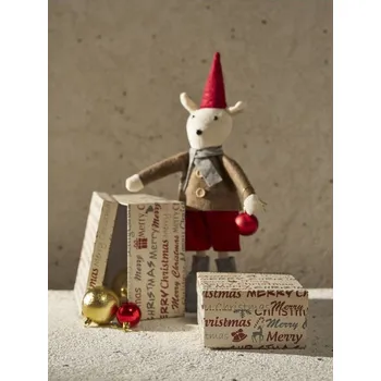 Sinsay - Vánoční dárkové krabice s potiskem „Merry Christmas“ 2 pack - vícebarevná - 964GH-MLC - 964GH-MLC-ONE